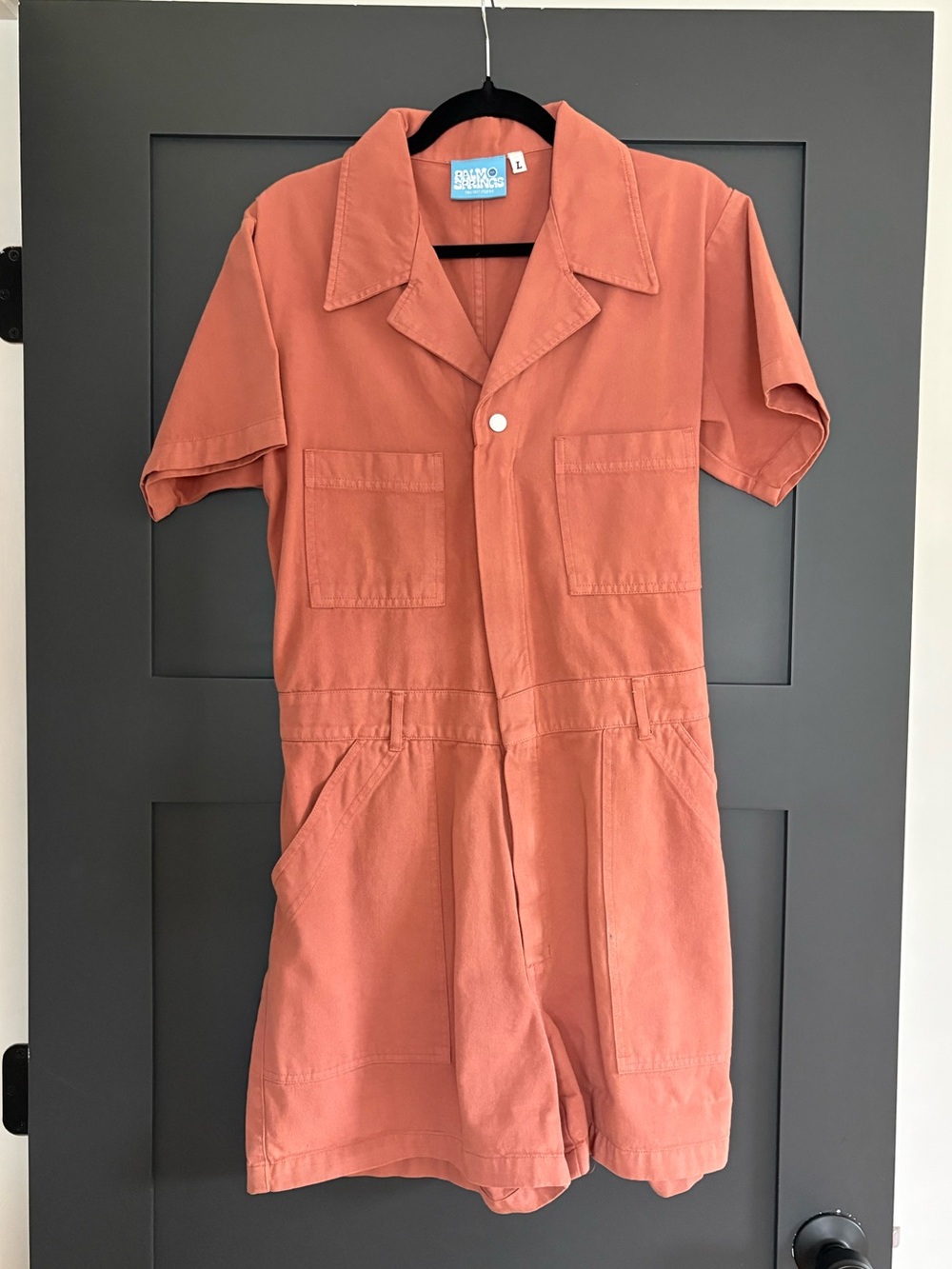 Big Bud Press Clay Palm Springs Romper Jumpsuit Large Jumpsuit